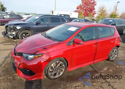 2016 Scion Im из США, поврежденный, VIN JTNKARJEXGJ502485